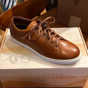 Portland Leather Co. Patina Low Top Sneaker - Honey, 10.5